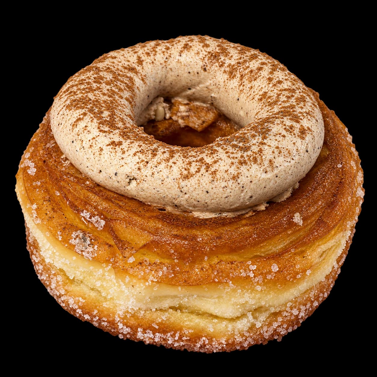 Cinnamon Salted Caramel Cronut — Rabena Ma Ye7wegni Le7ad