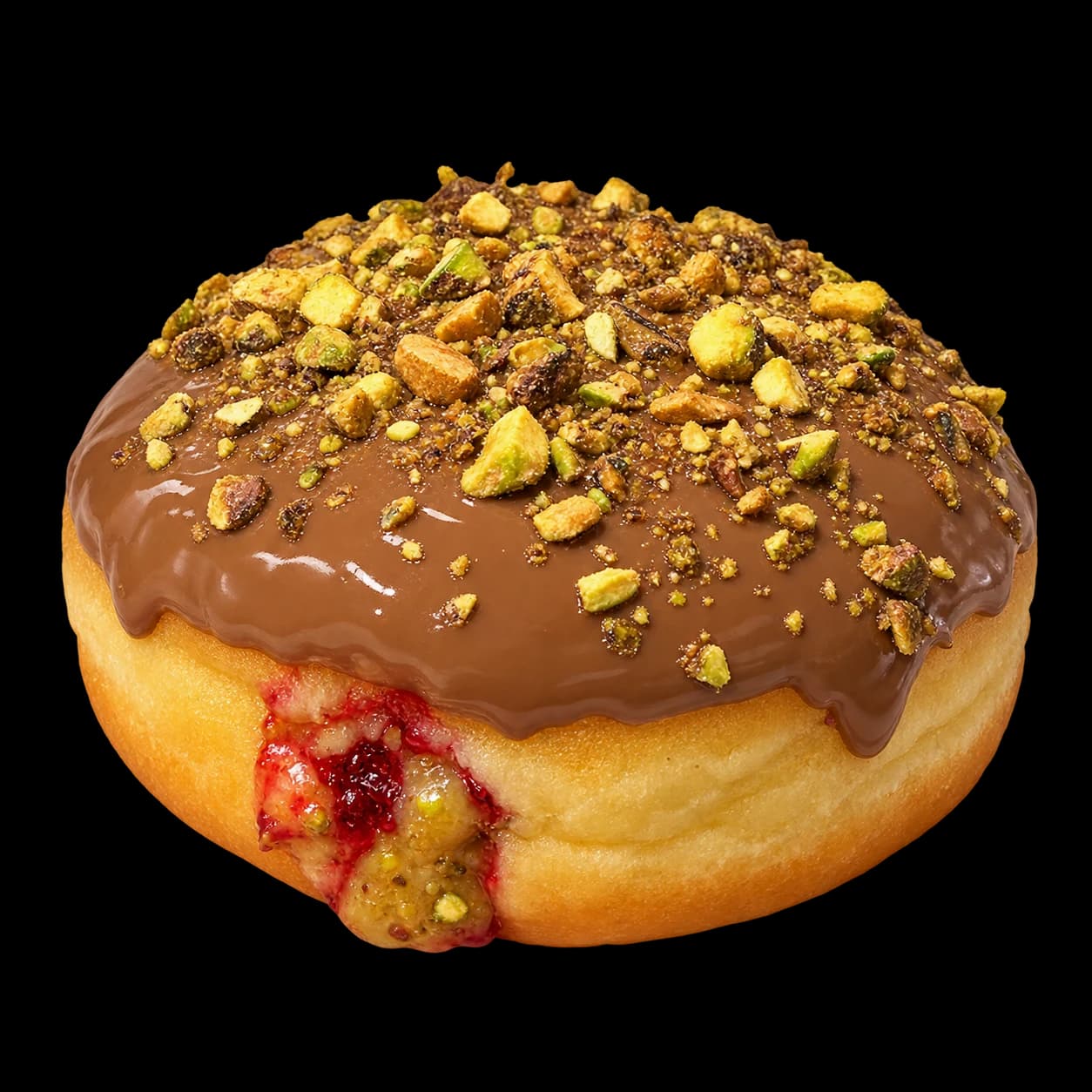 Pistachio Raspberry Chocolate — W Law Get W Gebthalek