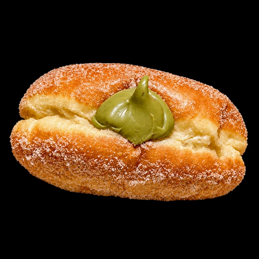 Pistachio Stuffed Donut