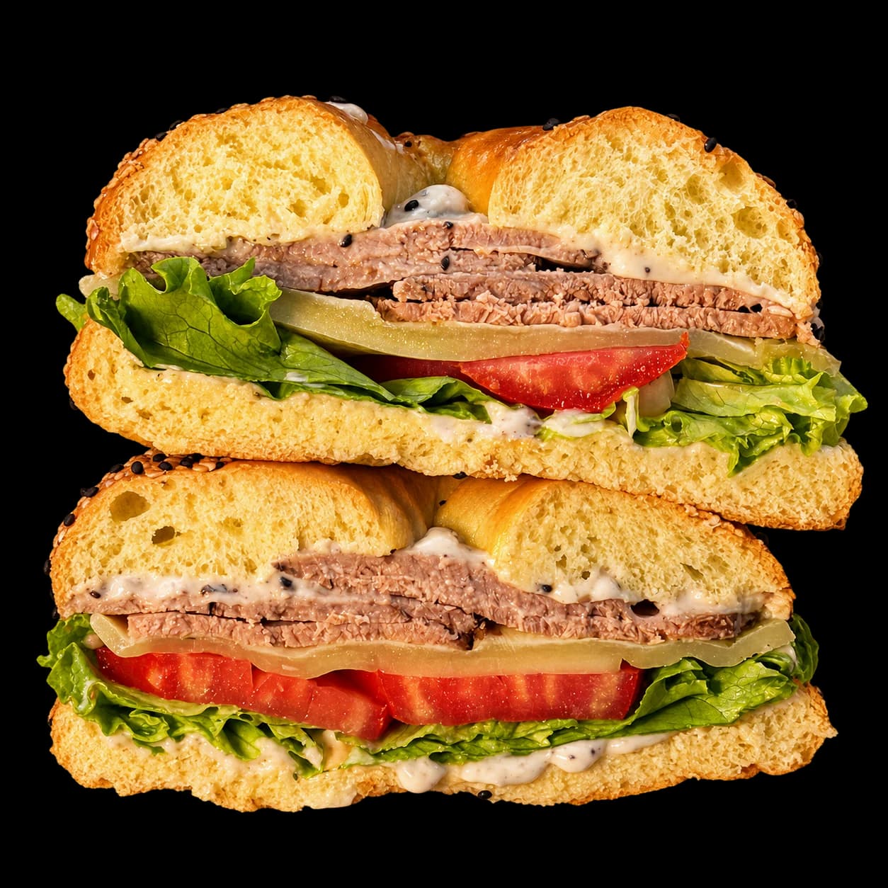 Roasted Beef & Truffle Mayo