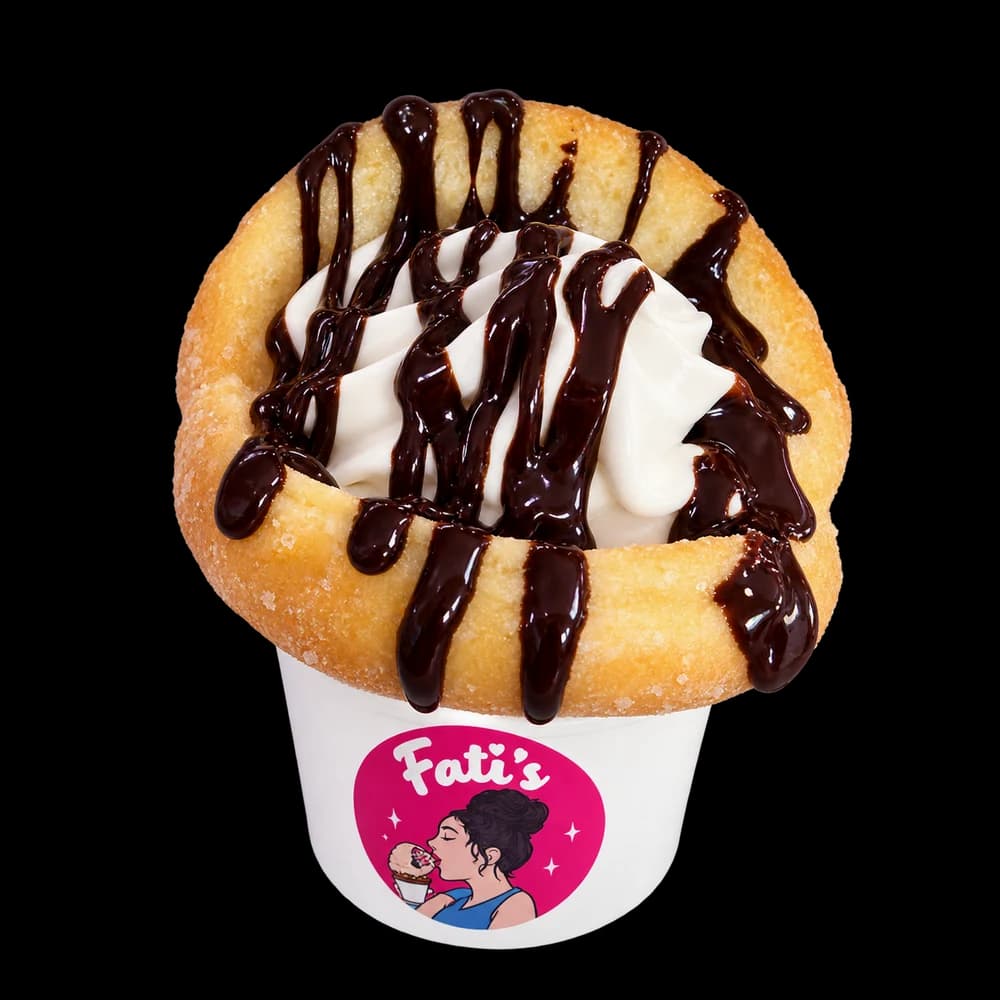 Soft Serve Ice Cream Donut