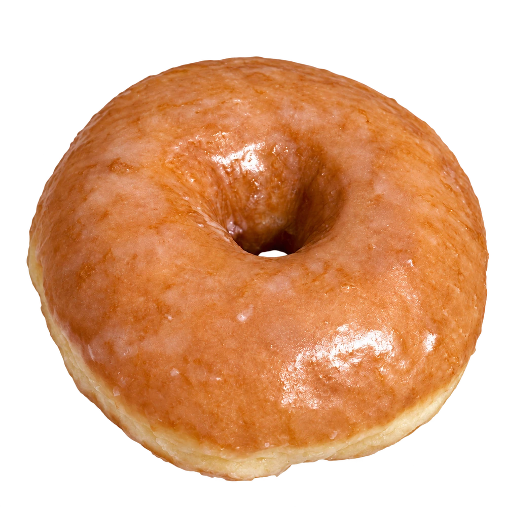 A Fati’s Classic Glazed donut